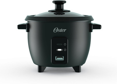 Oster Rice Cooker, 6 Cup Cooked (3 Cup Uncooked), Electric Rice Maker, Compact S