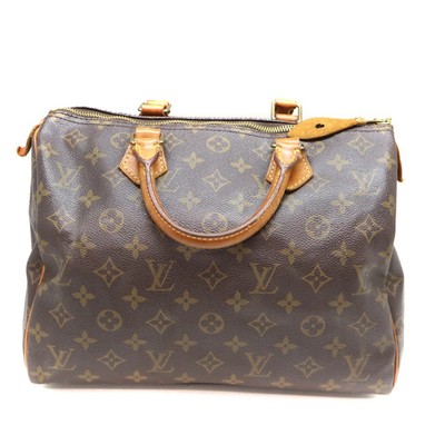 Louis Vuitton Speedy Handbag Monogram Brown