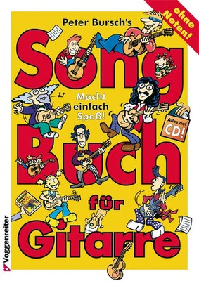 Peter Burschs Songbuch für Gitarre. Ohne Noten | Peter Bursch | Deutsch | Buch