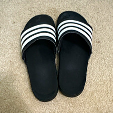 Adidas Slide Sandals Black/White US 8 Unisex ...