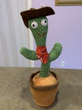 Dancing Talking Cactus Toy for Babies, Singing  Repeating What You Say