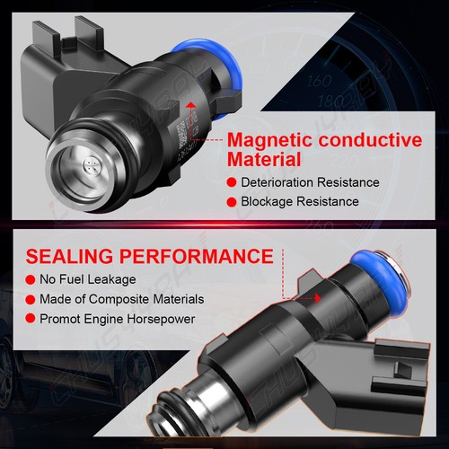 x8 NEW Fuel Injector 12613411 for 2010-2013 Chevrolet Silverado 1500 6.0L V8 - Picture 11 of 12