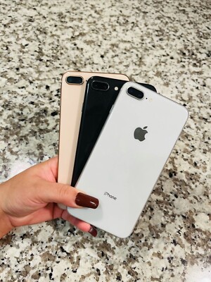 Apple iPhone 8 Plus 64GB FACTORY UNLOCKED  MINT GRD A/B