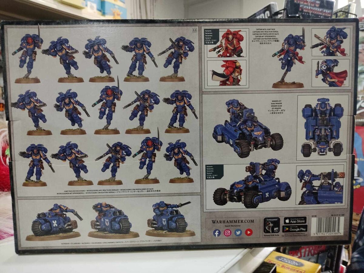 GW Warhammer 40K Space Marines Spearhead Force Complete Army GW Warhammer 40K Space Marines Spearhead Force Complete Army