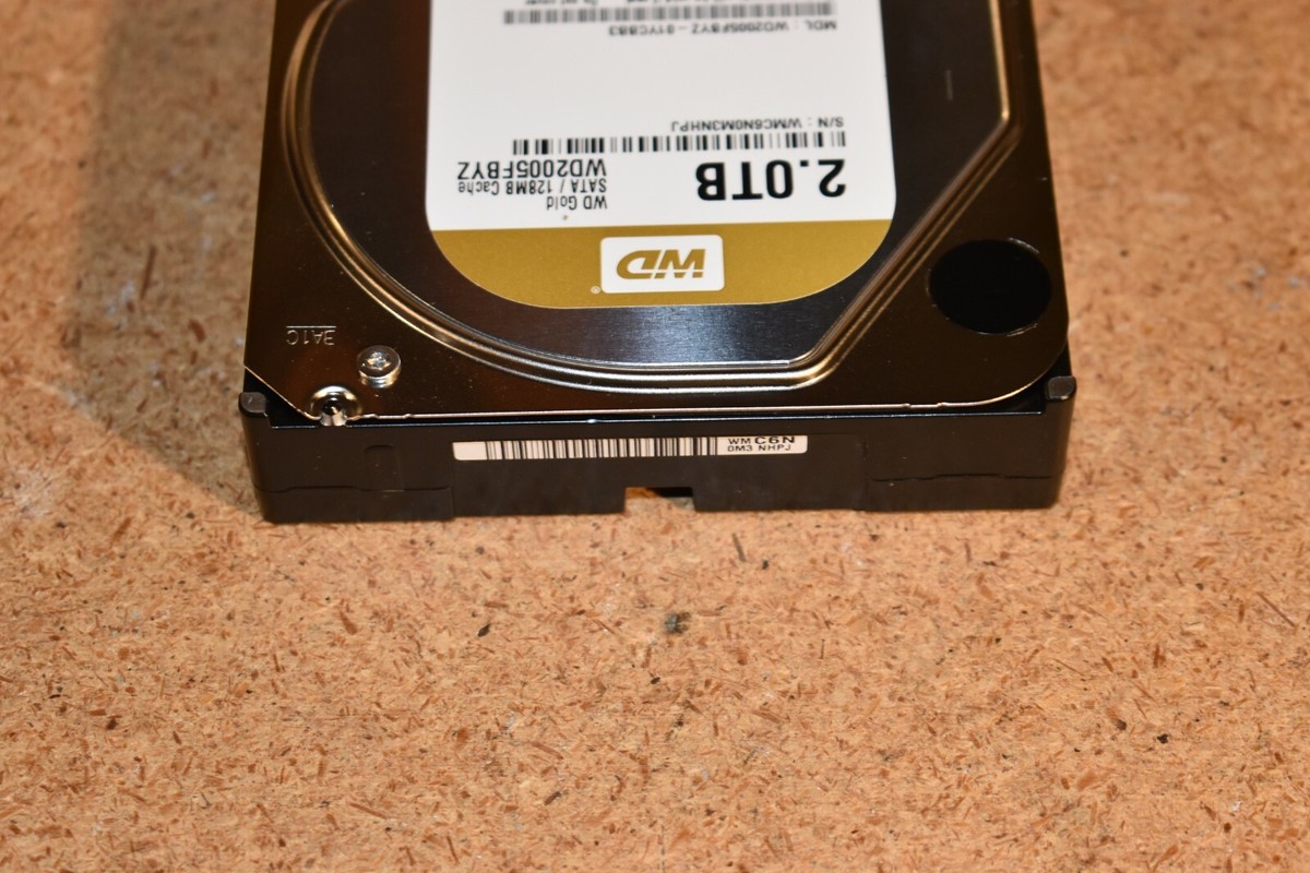 Western Digital WD Gold WD2005FBYZ 2 TB SATA III 3.5 in Enterprise