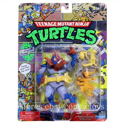 Teenage Mutant Ninja Turtles: Mutant Wingnut and Screwloose Action Figure