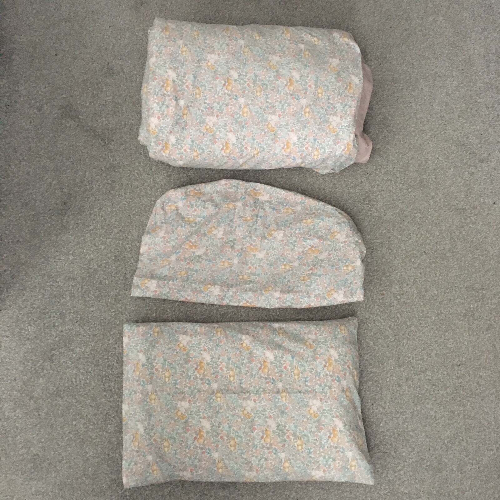 Set piumone lettino neonati (Fogarty - Little Sleepers) sotto copripiumino, copripiumino e cuscino