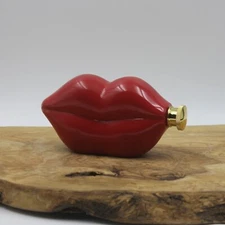 Fairly Odd Novelties Red Lips Stainless Steel Flask, 6oz