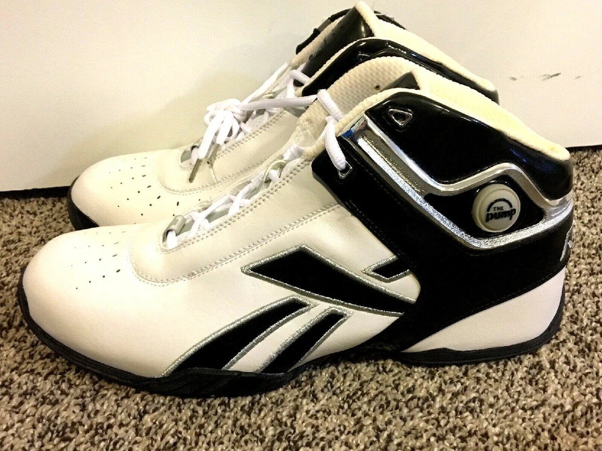 Vedholdende skjule Flåde Vtg RARE New Men&#039;s Reebok Unanimous MID Mens &#034;The Pump&#034;  Basketball Shoes 12.5 | eBay