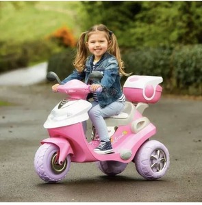 pink electric motorbike