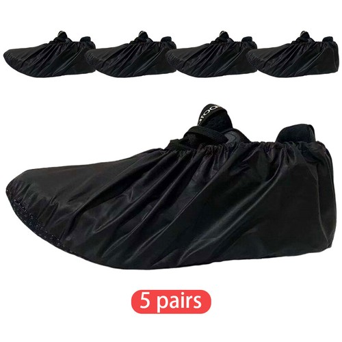 5 pares de fundas antideslizantes para zapatos cocina reutilizables impermeables para lluvia exterior - Imagen 17 de 18