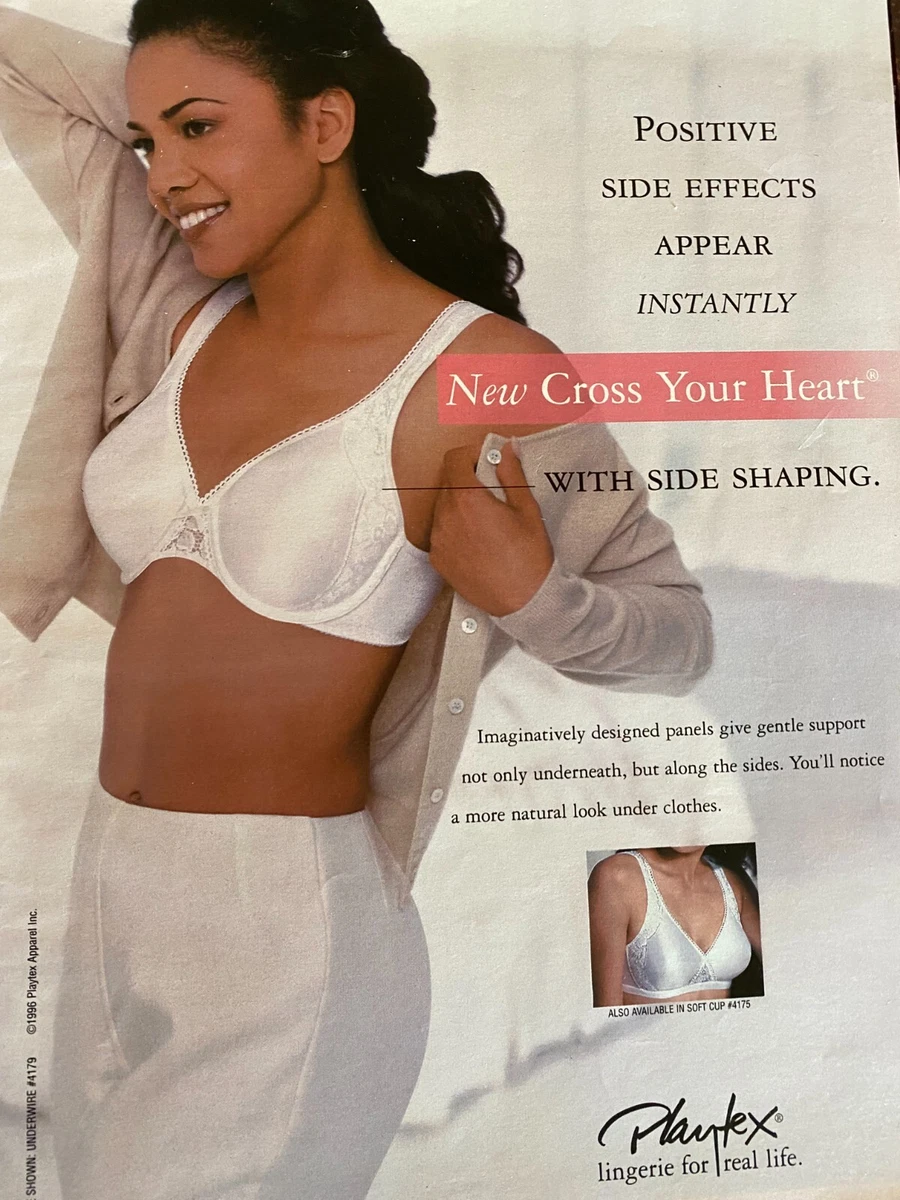 Playtex Bras, Bra, Full Page Vintage Print Ad