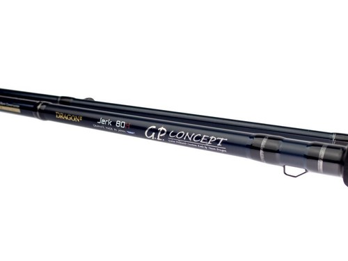 Dragon G.P. Concept Jerk 1.98m 40-120g 2-brins Casting Canne Brochet - Photo 3/4