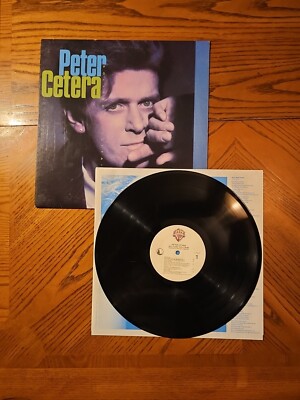Peter Cetara Solitude/Solitaire LP 1986 Warner Bros Picture Lyric