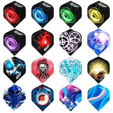 CyeeLife Dart Flights 48 Stück, Standardform...