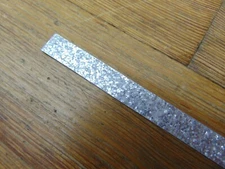 New Delmar Silver Sparkle Bass Drum Hoop Inlay, 1/2", Will Fit up to a 24" hoop