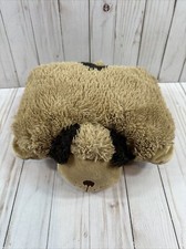 Vintage 2010 Pillow Pets Pet Pee-Wees Brown Dog / Puppy Mini Plush