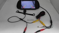 7"TFT LCD Car Rear View Mirror Monitor System Night Vision Backup Camera Parking