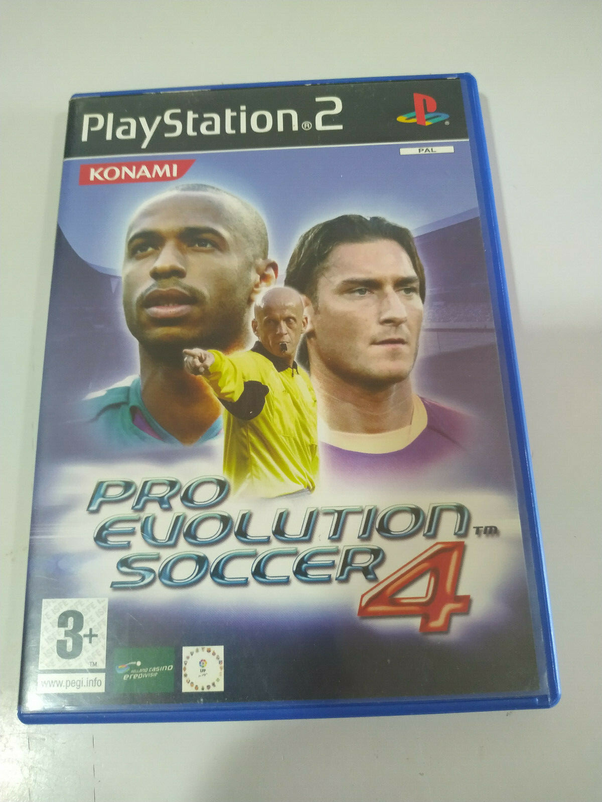 Pro Evolution Soccer 4 KONAMI - Playstation 2 Juego Para PS2 - 3T