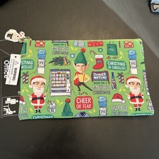 The Office Dunder Mifflin Christmas Pencil Case NWT