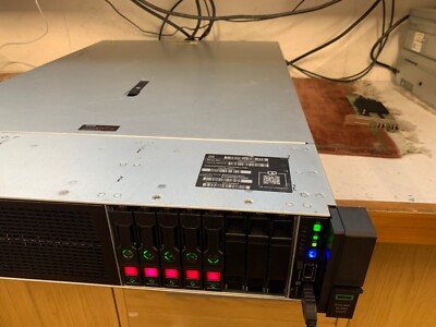 HPE Proliant DL380 Gen10 Server 44Cores/88T  512GB  15TB NVMe +30TB SSD VMWARE 8