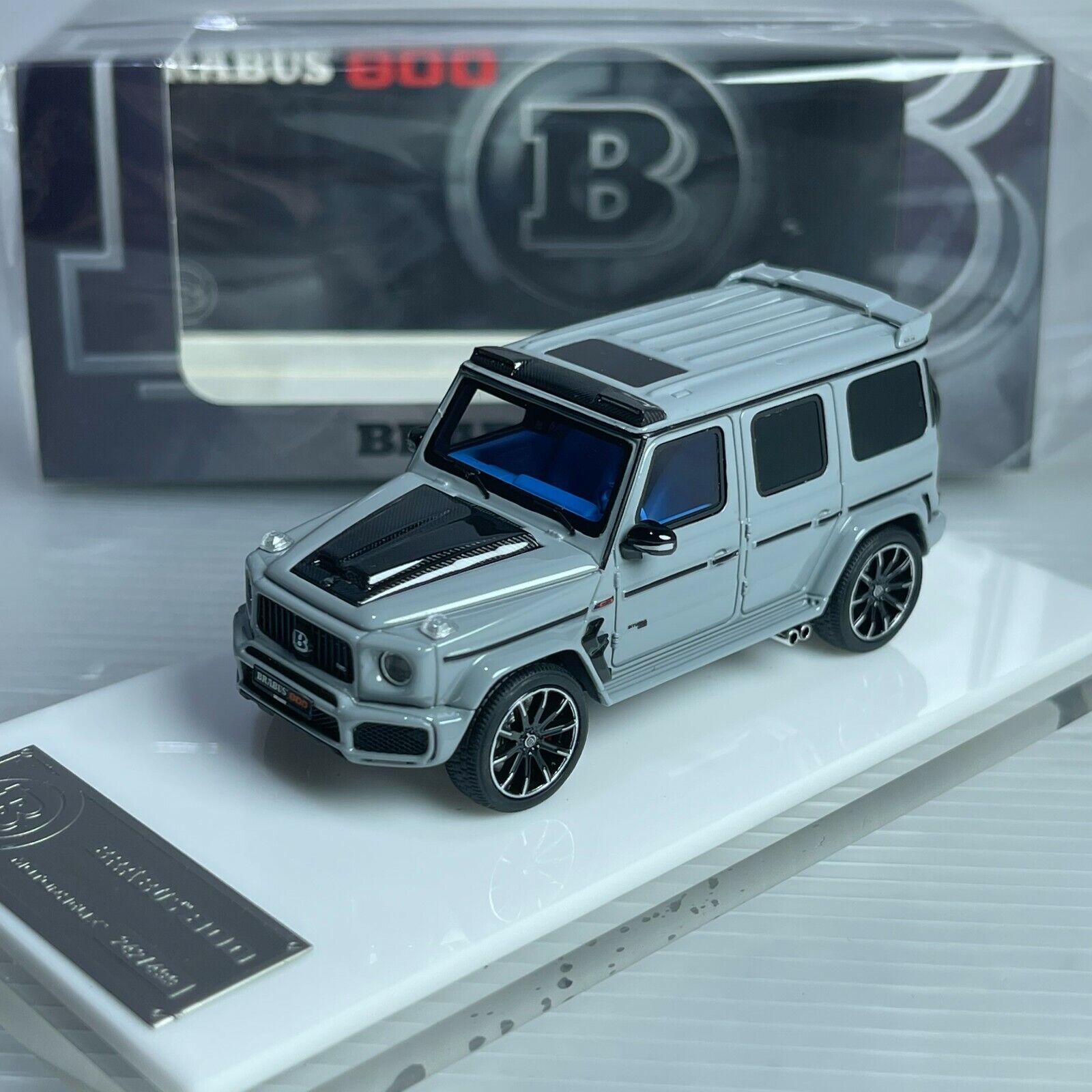 1/64 Motorhelix Mercedes-Benz Mercedes G63 AMG LV Decal Car Model Limited