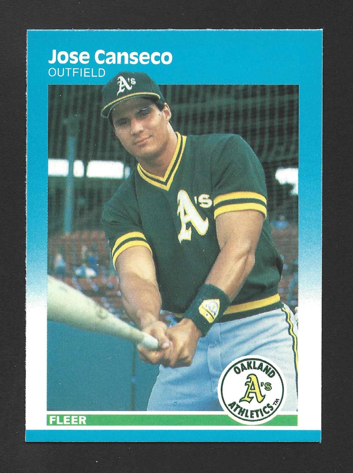 1987 Fleer - #389 Jose Canseco
