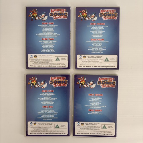 Sonic The Hedgehog The Complete Series | Rare DVD | Region 0 | Free Postage - Picture 6 of 12