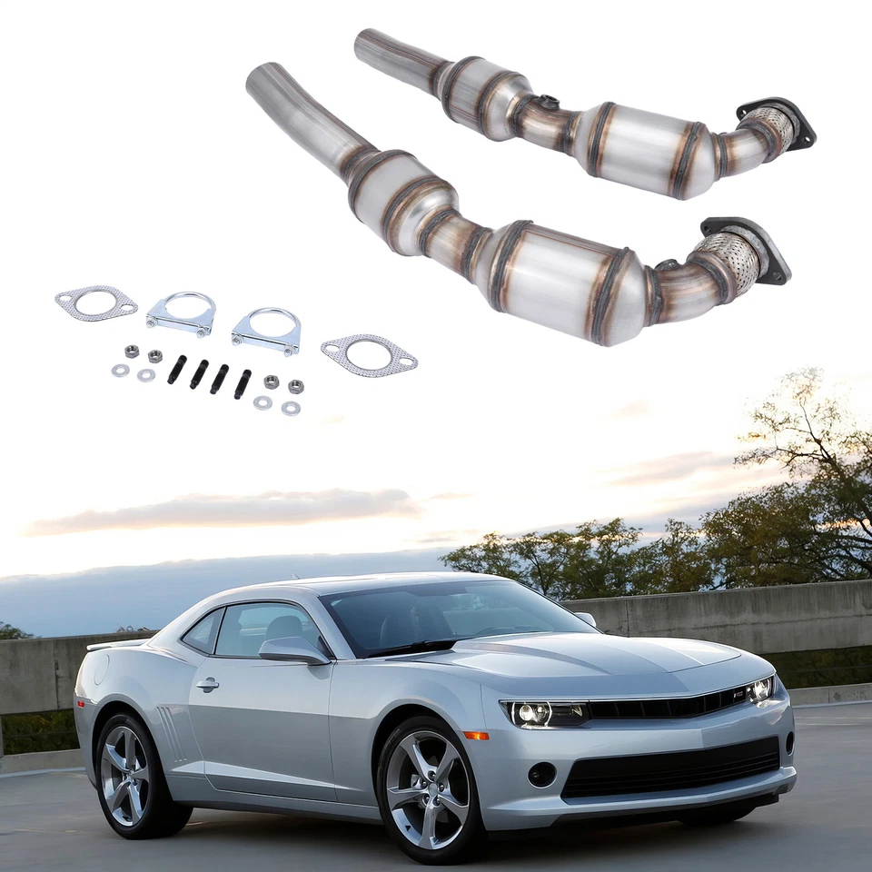 Both Sides Catalytic Converter For Chevrolet Camaro 6.2L 2010-2015 EPA Approved Foto 2 de 4