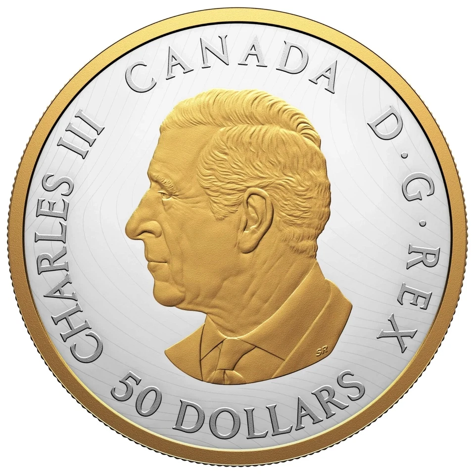 2025 Canada $50 Maple Tree of Life - 5 oz Fine Silver Coin, Low Cert # below 50 - Image 3 of 4