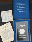 GSA Hoard 1880-CC  Morgan Silver Dollar Nice BRILLIANT UNCIRCULATED Box & COA