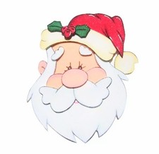 Santa Claus Face Metal Cutting Die Holidays Christmas Cards Birthday Scrapbook