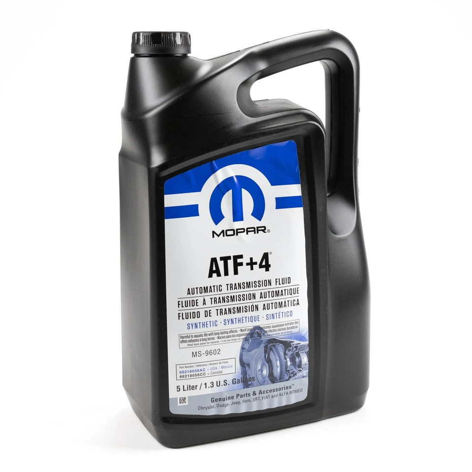 Mopar Atf + 4 Aceite Motor Automático Aceite MS-9602 5L 5 Litro K68218058AC - Imagen 2 de 3