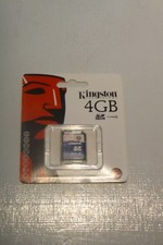 Kingston 4GB SDHC Class 4 Memory Card - SD4/4GB - Made in Japan
