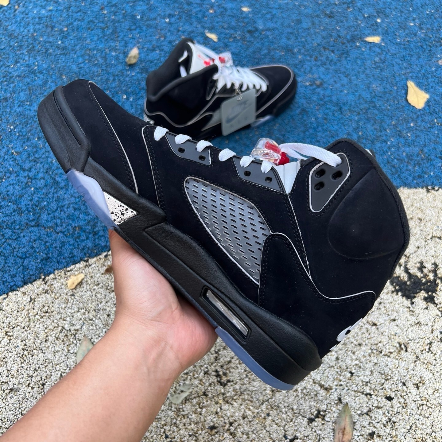 AJ 5 Retro OG Black Metallic Reimagined HF3975-001 Men's Shoe Sizes 7-14 3
