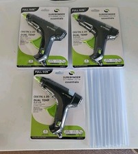 x3 Surebonder DT-270 40 Watt Dual Temperature Hot Glue Gun W/Glue Sticks