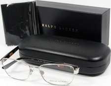 Ralph Lauren RL5096Q 9001 Silver Tortoise Eyeglasses Frame 54-16-140 New