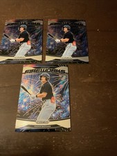 2025 Panini Prizm Cleveland Guardian Travis Bazzana Fireworks Insert (3) Card