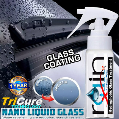 RAIN REPELLENT CERAMIC GLASS COAT ''ADVANCED ALL WEATHER WINDSHIELD PROTECTION