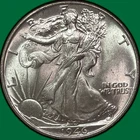 1946 Walking Liberty Half Dollar Brilliant Uncirculated BU Coin #33433