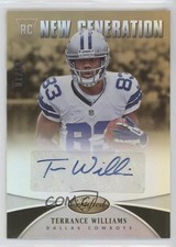 2013 Certified Mirror Gold Signatures 1/10 Terrance Williams #290 Auto z5i