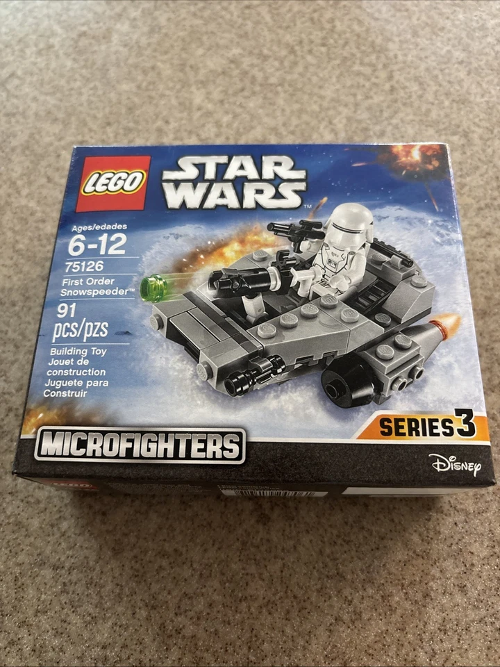 Lego 75126 Star Wars First Order Snowspeeder, caja sellada Foto 2 de 2