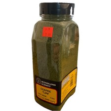 Woodland Scenics T1363 Light Green Coarse Turf Shaker Scenery Model Train Layout