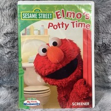 Sesame Street Elmo's Potty Time DVD 2006 My First Moments Potty Training