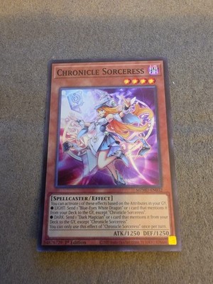 x1 Chronicle Sorceress - MZMU-EN032 - Super Rare - 1st Edition Yu-Gi-Oh! M/NM