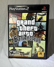 PlayStation 2 Grand Theft Auto San Andreas Includes Manual And Map