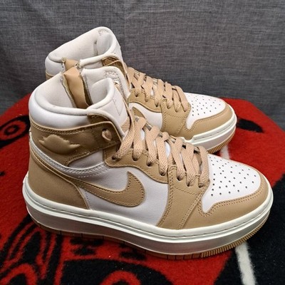 Size 5.5 Nike Air Jordan 1 Elevate High Desert White DN3253-121