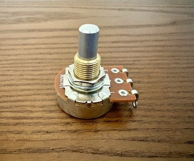 BOURNS Potentiometer Carbon Guitar 250k Ohms solid short shaft audio taper