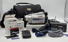 Sony Handycam DCR-TRV25 MiniDV Camcorder  OEM Remote Batteries Charger  Bundle