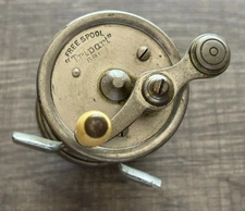 Vintage A.F. Meisselbach TRIPART 481 Free Spool-Aug 3 1909 "Tak e Apart"  #1909